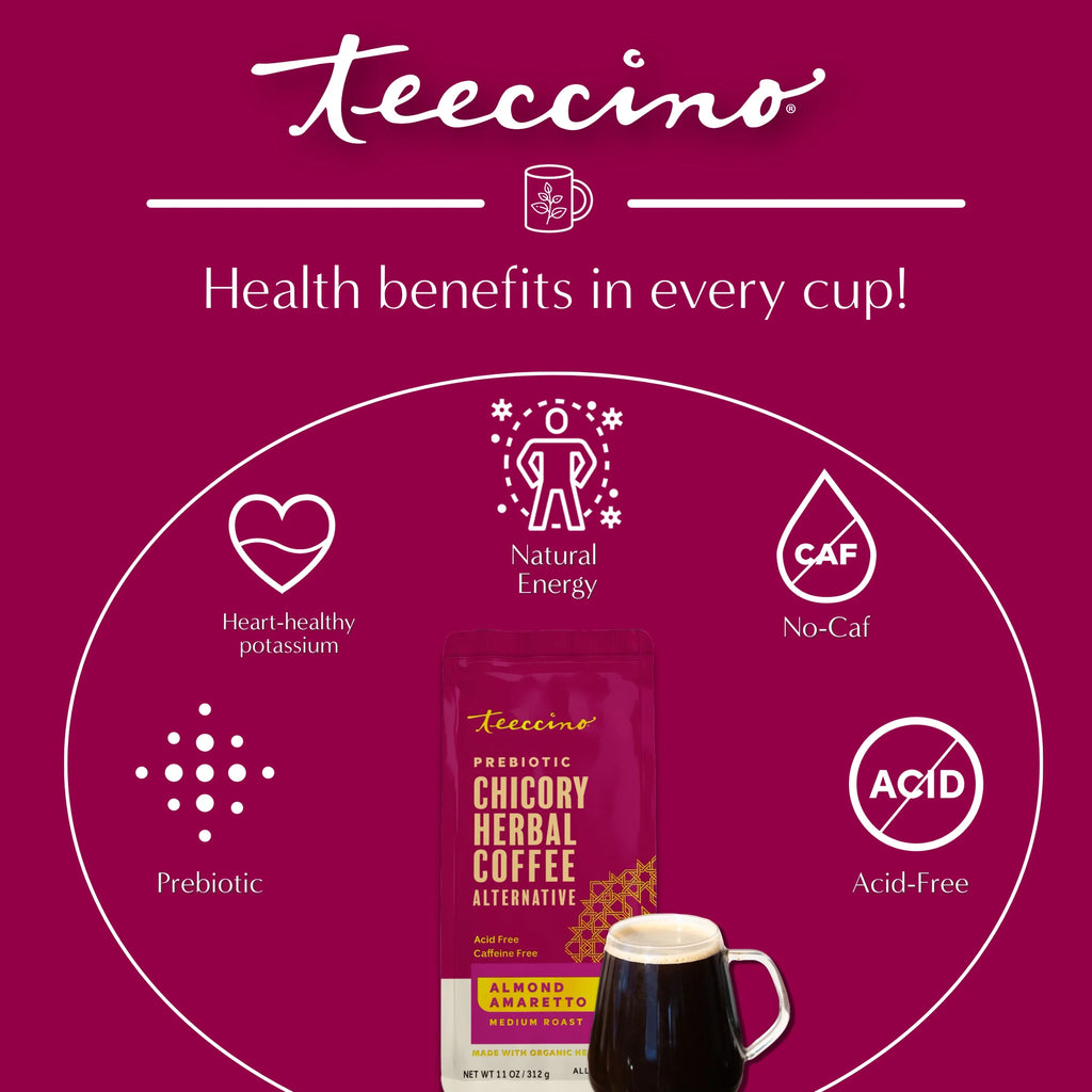 Almond Amaretto Chicory Herbal Coffee