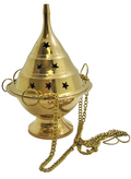 Hanging Brass Censer or Charcoal Burner - Small