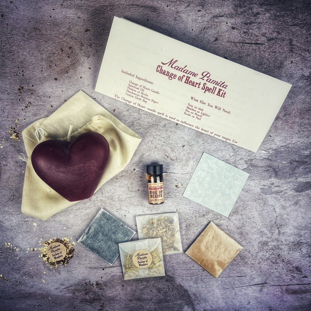 Change of Heart Candle Spell Kit - Love Reconciliation & Emotional Healing