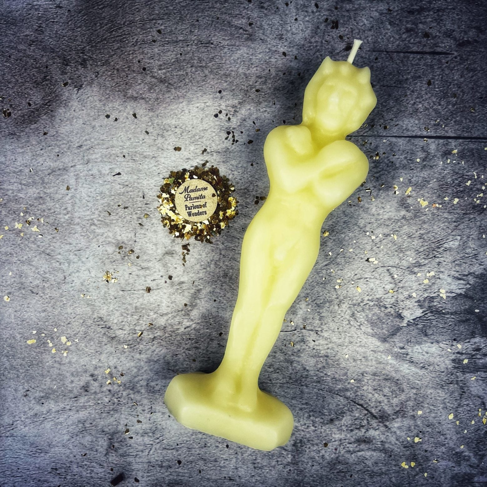 Beeswax Pan God of the Wild Spell Candle - Wild Nature & Divine Sexuality Magic