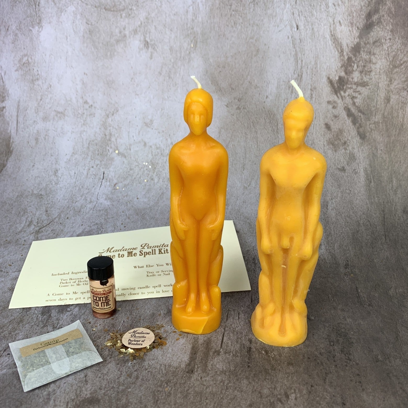Come to Me Candle Spell Kit Human/Male - Attract Love & Passion
