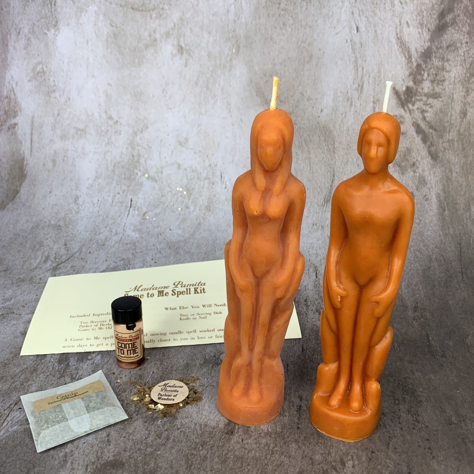 Come to Me Candle Spell Kit Human/Female - Attract Love & Passion
