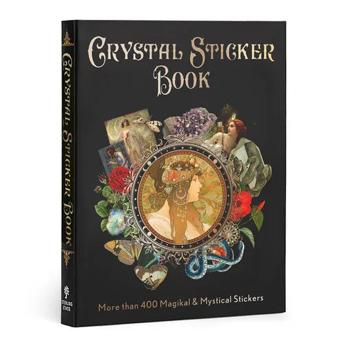 Crystal Sticker Book: More Than 400 Magickal & Mystical Stickers - Paperback