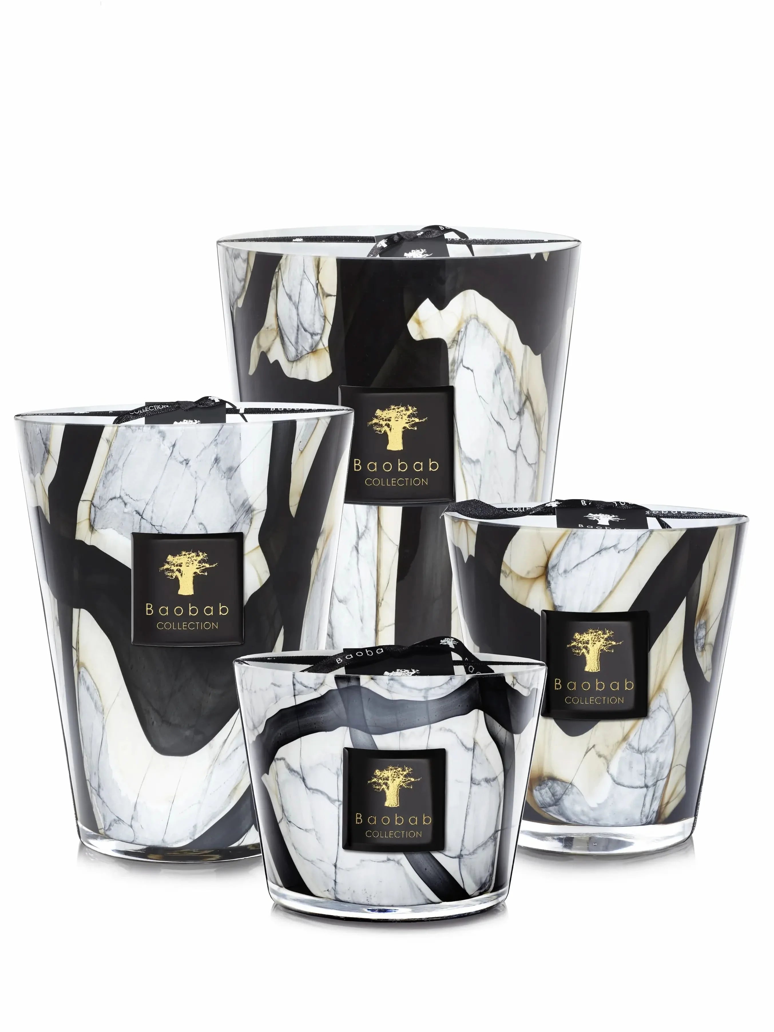 Baobab Collection Stones Marble Candle