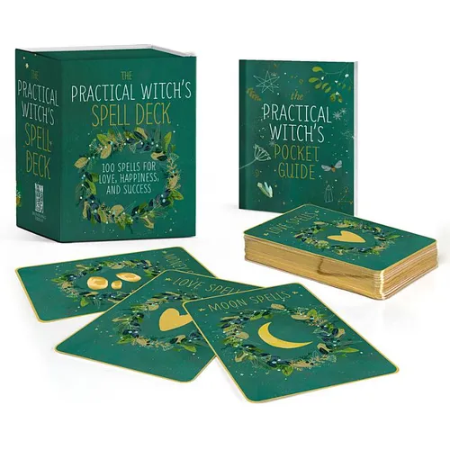 The Practical Witch's Spell Deck: 100 Spells for Love, Happiness, and Success - Paperback