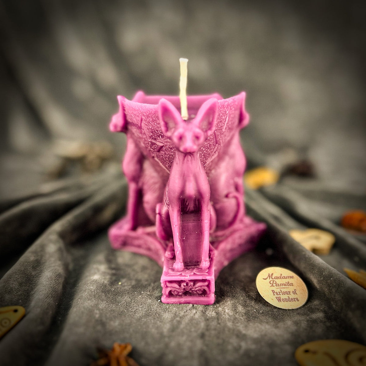 Bastet Triple Protection Candle Spell Kit - Goddess Protection & Family Magic