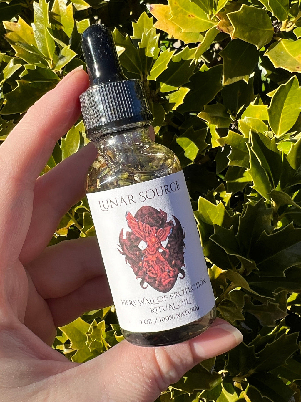 Spiritual Fiery Wall of Protection Ritual Oil | Pagan Anointing Prayer Witchcraft Conjure Spell Magickal Oil Witchy Hex Jinx Reversal Magic