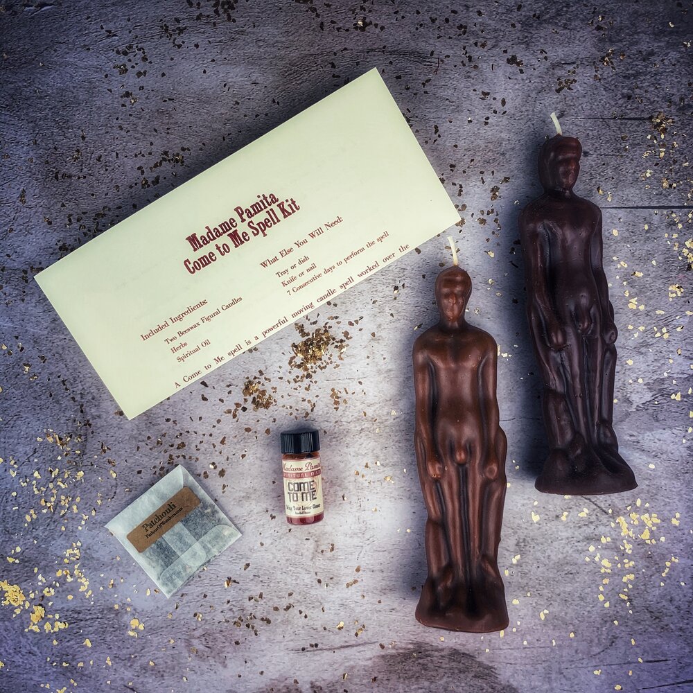 Come to Me Candle Spell Kit Male/Male - Attract Love & Passion